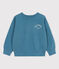 Sudadera de muletón para niño/niña azul LAVIS