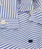 Camisa de popelina a rayas para bebé GAULOISE/ MARSHMALLOW