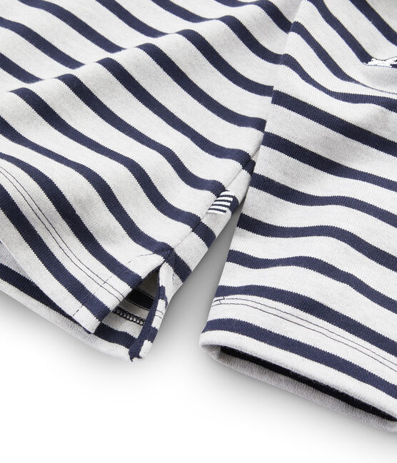 Jersey marinero icónico para hombre beige COQUILLE/azul SMOKING