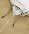 Chubasquero largo y ligero de material reciclado unisex beige JERRYCAN