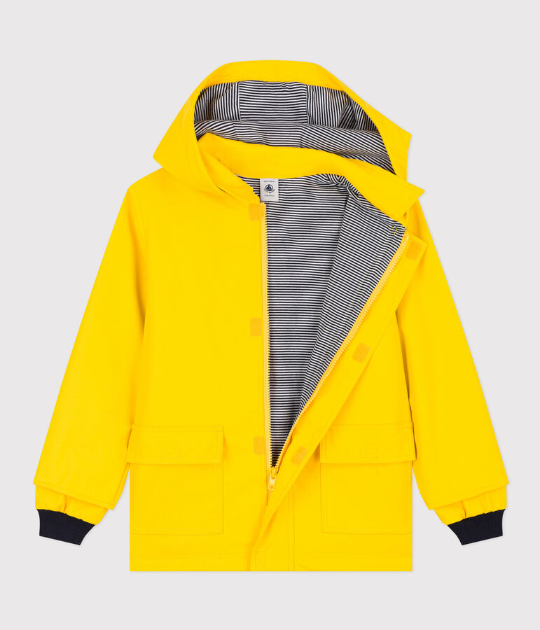 Impermeable emblem&aacute;tico para ni&ntilde;a/ni&ntilde;o amarillo