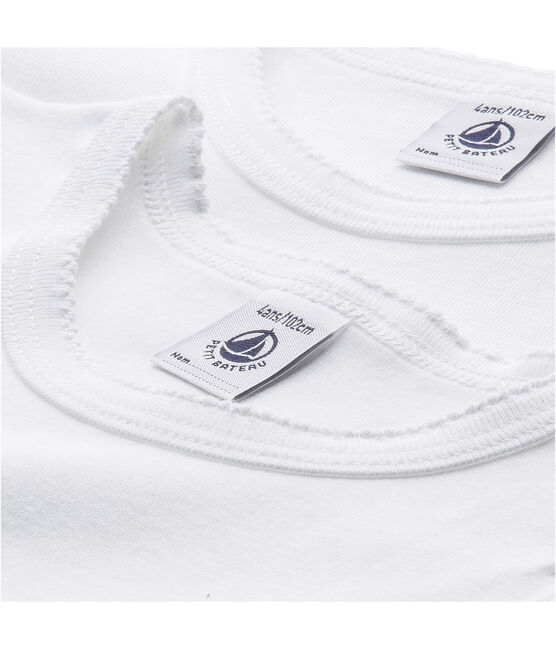 Par de camisetas manga corta para chica variante 1