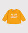 Sudadera de muletón de bebé amarillo BOUDOR