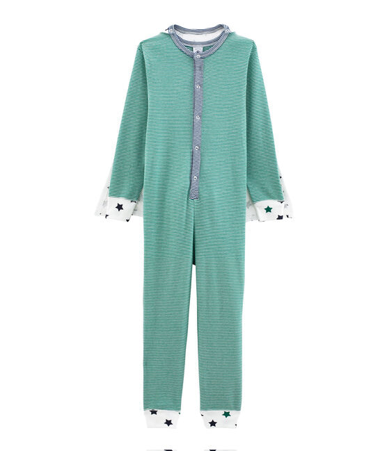 Buzo largo para niño pequeño blanco MARSHMALLOW/blanco MULTICO