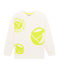Sudadera de niño - niño blanco MARSHMALLOW/amarillo EBLOUIS