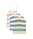 Lote de 3 camisetas de tirantes nina
