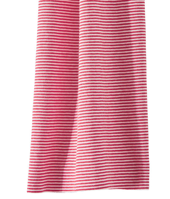 Turbante infantil milrayas rojo TERKUIT/blanco MARSHMALLOW