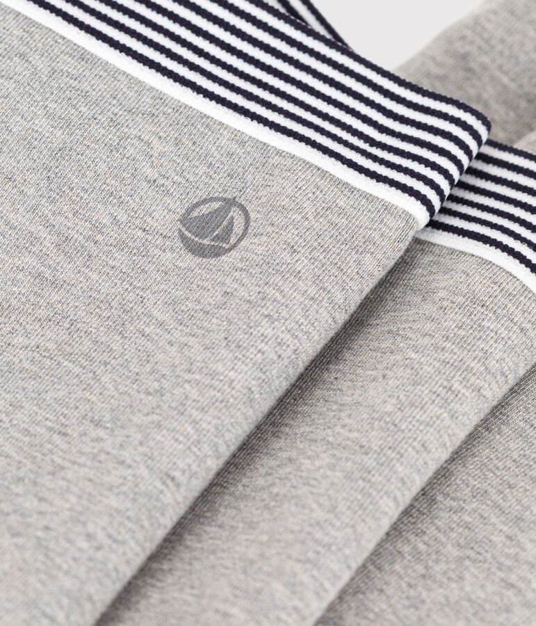 Jeggings de algod&oacute;n y elastano para ni&ntilde;a gris