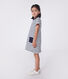 Vestido infantil de algodón de manga corta