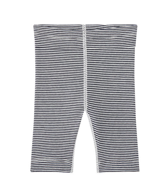 Legging milrayas bebé mixto azul SMOKING/blanco LAIT