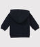 Sudadera de tejido polar para bebé azul ABYSSE