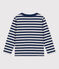 Camiseta de algodón de manga larga de niño azul MEDIEVAL/ FUMEE