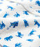 Pijama enterizo de gatitos de bebé de tejido tubular blanco MARSHMALLOW/blanco MULTICO
