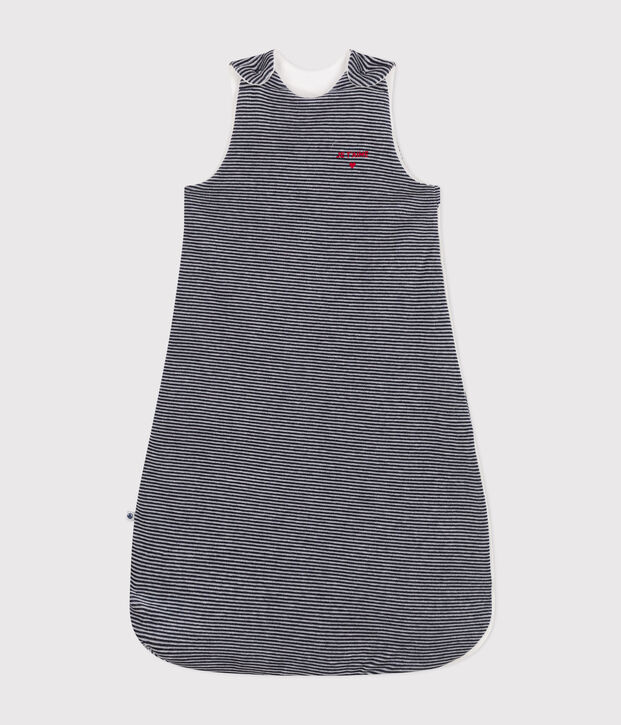 Saco de terciopelo para beb&eacute; TOG 2,5 azul/blanco