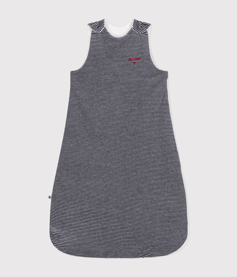 Saco de terciopelo para beb&eacute; TOG 2,5 azul SMOKING/blanco MARSHMALLOW