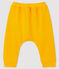 Pantalón de muletón para bebé niño/niña amarillo BOUDOR