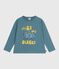 Camiseta infantil de algodón de manga larga con estampado GOBELIN