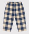 Pantalón de franela a cuadros para bebé INCOGNITO/ AVALANCHE