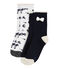Lote de 2 pares de calcetines infantiles para niña variante 1
