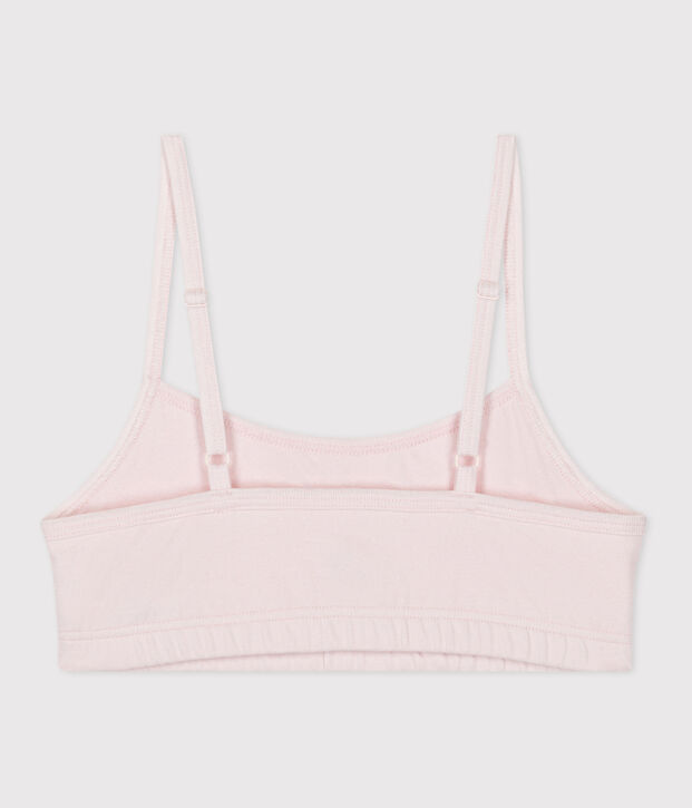 Top liso de algod&oacute;n y elastano para mujer FLEUR