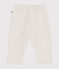 Pantalón de túbico acolchado para bebé beige MONTELIMAR CHINE