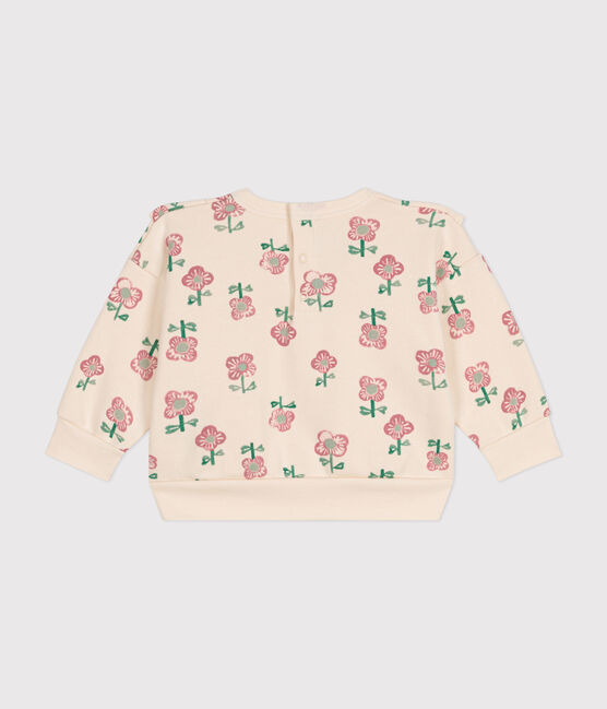 Sudadera de felpa para bebé blanco AVALANCHE/ MULTICO