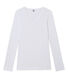 Camiseta de manga larga para mujer con cuello V