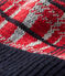 Gorro para bebé niño con forro polar rojo TERKUIT/blanco MULTICO