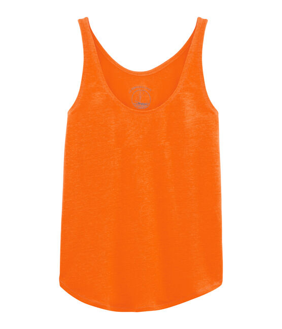 Camiseta de tirantes de lino para mujer TIGER