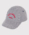 Gorra de tela Petit Bateau Family para bebé azul MEDIEVAL/blanco MARSHMALLOW