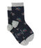 Calcetines floreados para niña azul SMOKING/blanco MULTICO