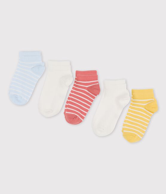 Juego de 5 pares de calcetines de niña variante 1