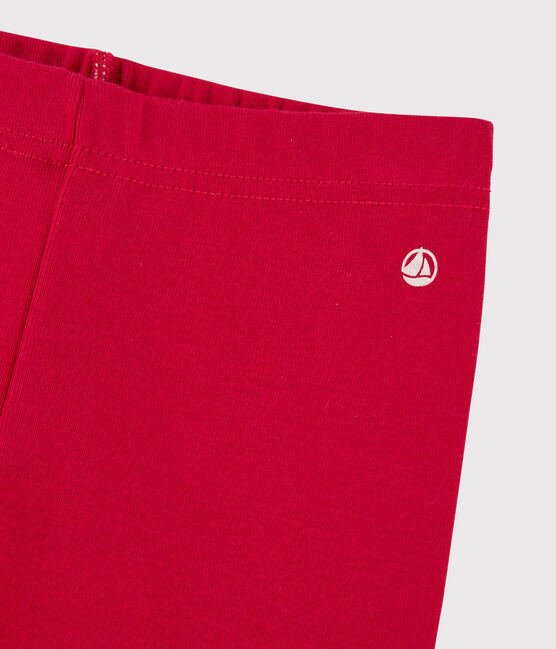 «Leggings» de algodón de bebé rojo TERKUIT