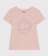 Camiseta de punto ligero para niña