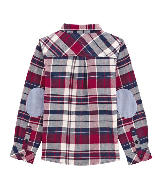 Camisa a cuadros para niño azul SMOKING/rojo TERKUIT/ OGRE