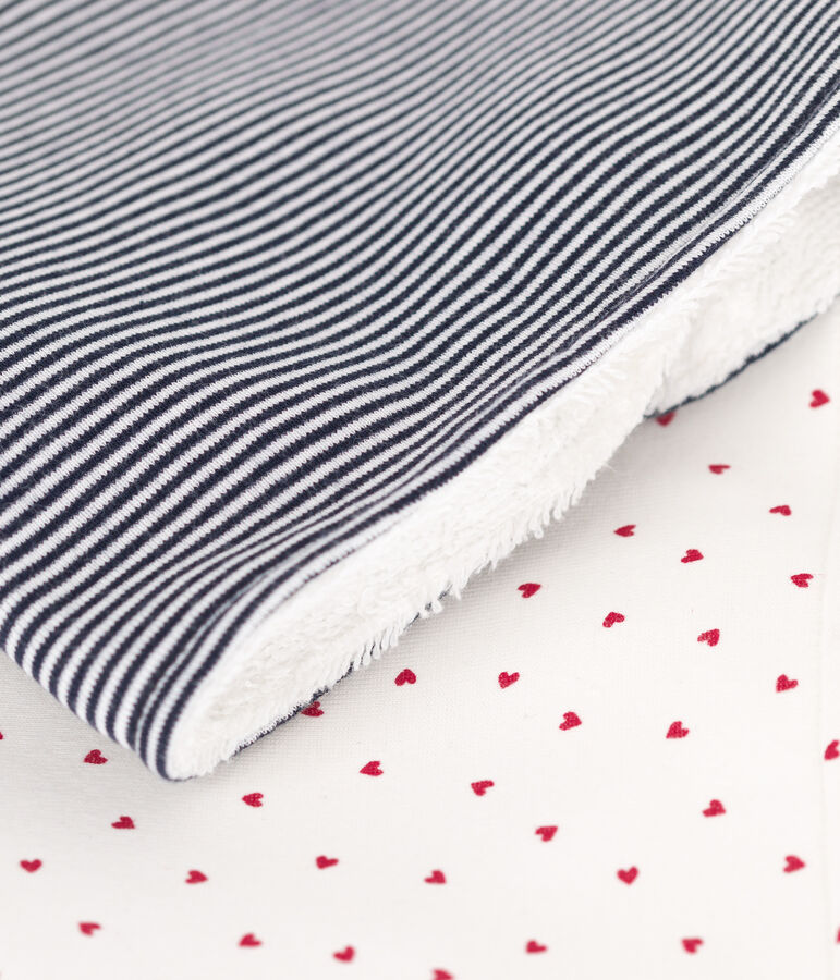 Dos baberos bandana de algod&oacute;n para beb&eacute; multicolor