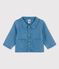 Chaqueta de tejido vaquero ligero ecológico de bebé azul DENIM CLAIR