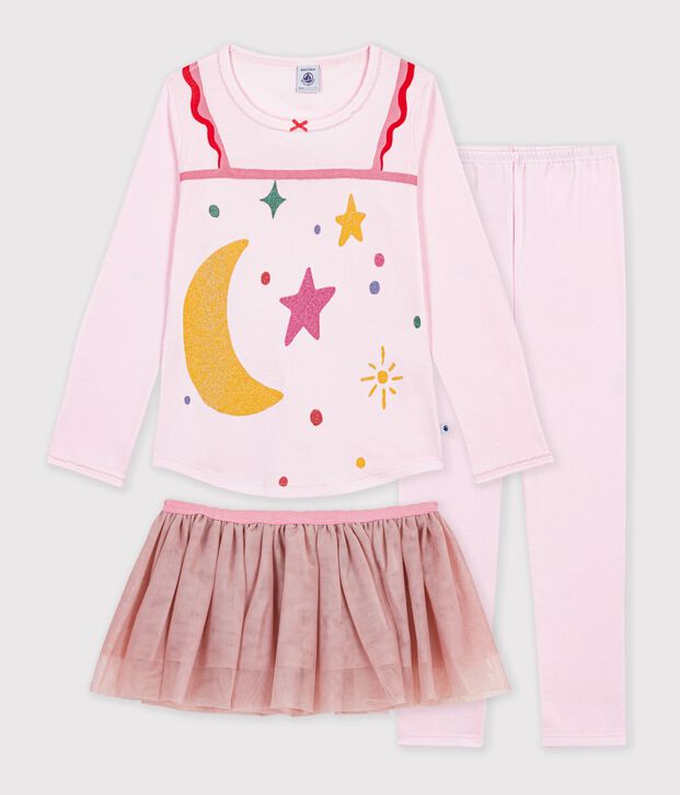 Pijama tipo disfraz infantil de algod&oacute;n de bailarina BARELY