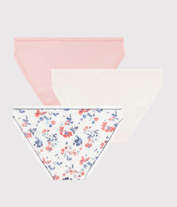 Lote de 3 braguitas para mujer multicolor