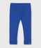 Leggings lisos de algod&oacute;n para beb&eacute; azul