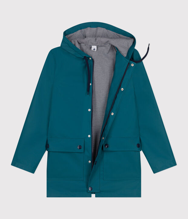 Chubasquero emblem&aacute;tico unisex verde