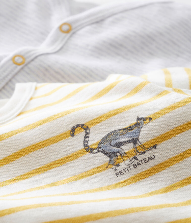 D&uacute;o de peleles para beb&eacute; ni&ntilde;o multicolor