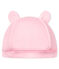 Gorro nacimiento de terciopelo para bebé unisex rosa VIENNE