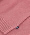 Cárdigan de jacquard de lana y algodón para niña rosa ROSEWOOD/ AVALANCHE