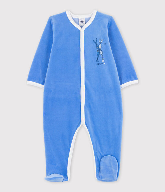 Pijama para bebé azul PORCELAINE