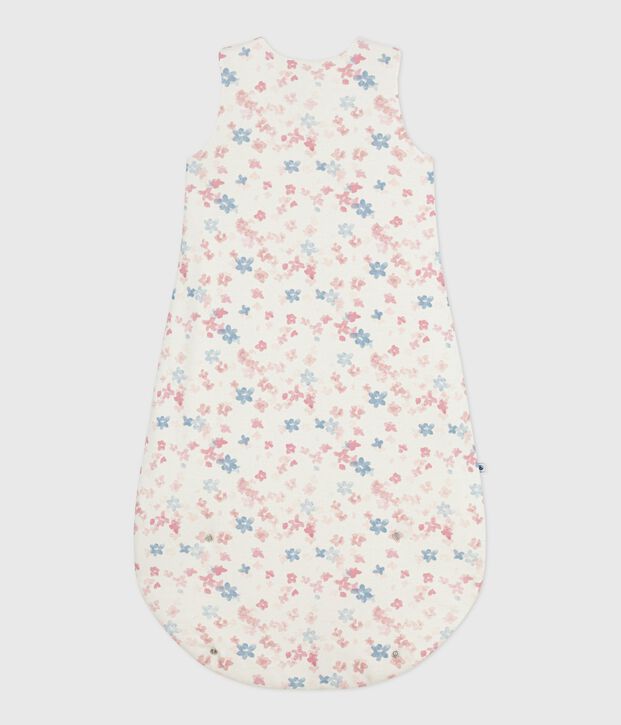 Saco para beb&eacute; de algod&oacute;n con estampado de flores TOG 2 crudo/multicolor