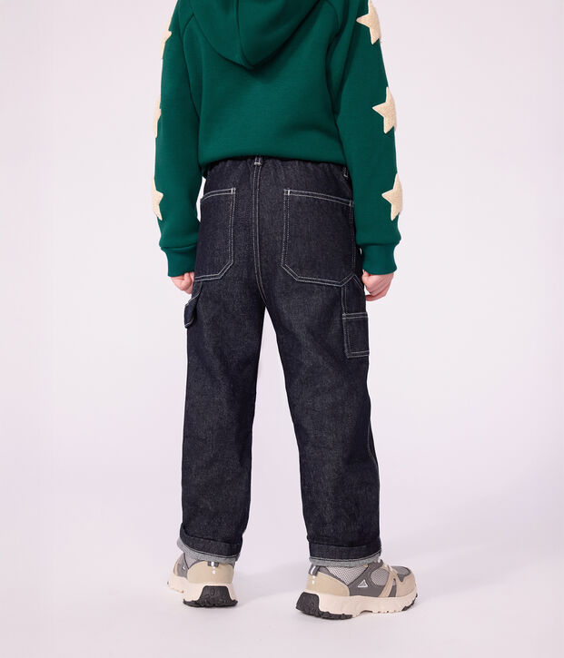 Pantal&oacute;n denim carpenter infantil DENIM BRUT FONCE