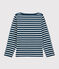 Marinera de niño Petit Bateau x Deyrolle azul SHADOW/blanco MARSHMALLOW