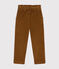 Pantalón de terciopelo para niña marron CUIVRE