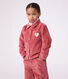 Camisa infantil lisa de terciopelo
